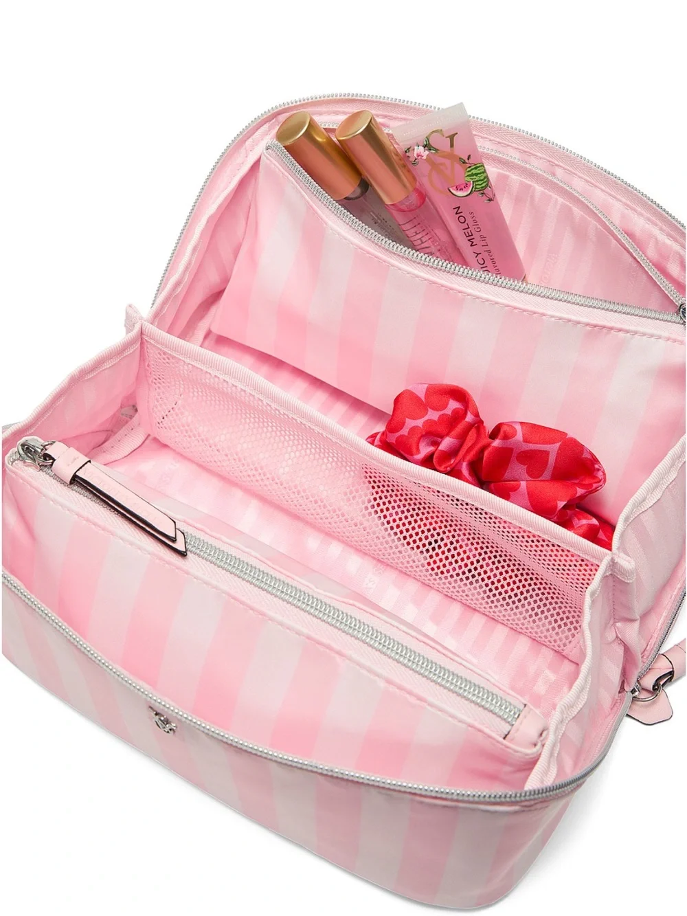 VS 3 PIECE EXPANDABLE MAKEUP BAG NWT